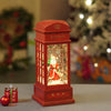 London Booth Santa Flying Robe | Musical Glitter Water Light Christmas Lantern