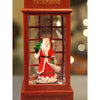 London Booth Santa Flying Robe | Musical Glitter Water Light Christmas Lantern