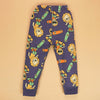 Surfing Lion Soft Cotton Joggers Nightsuit Set