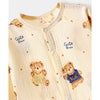 Mustard & Blue Ted Organic Crushed Soft Muslin Cotton Nightsuit