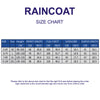 Navy Blue Trench Coat Style Raincoat for Kids & Teens