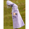 Japanese Style Purple Sailor Collar Raincoat for Kids & Teens