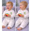 Green Smiley Dino Full Sleeves Jumpsuit Hoodie Romper