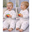 Cream Teddy Heart And Moon Full Sleeves Jumpsuit Hoodie Romper