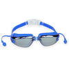All Blue Eyelid Style Anti Fog UV Protection Leakproof Design Swim Goggles