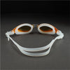 Copper Metallic Colored Anti Fog UV Protection Leakproof Design Swim Goggles