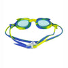 Yellow & Blue Fishtail Designed Frame Anti Fog UV Protection Leakproof Design Swim Goggles | 3yrs - 8yrs