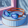 Junior Blue Orange Anti Fog UV Protection Leakproof Design Swim Gogglesm | 3yrs - 8yrs