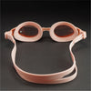 Peach Black Case Anti Fog UV Protection Leakproof Design Swim Goggles