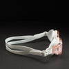 Pink Transparent Anti Fog UV Protection Leakproof Design Swim Goggles