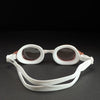 Pink Transparent Anti Fog UV Protection Leakproof Design Swim Goggles