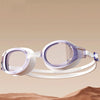 Purple Transparent Anti Fog UV Protection Leakproof Design Swim Goggles