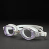 Purple Transparent Anti Fog UV Protection Leakproof Design Swim Goggles