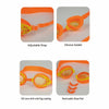 Starry Orange Anti Fog UV Protection Leakproof Design Swim Goggles | 3yrs - 8yrs