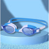 Tie Dye White With Blue Anti Fog UV Protection Leakproof Design Swim Goggles | 1yr - 4yrs