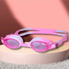 Tie Dye White With Pink Anti Fog UV Protection Leakproof Design Swim Goggles | 1yr - 4yrs