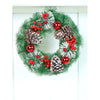 Big Frosty Pinecone Artificial Christmas Wreath | 15 Inches