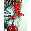 Big Frosty Pinecone Artificial Christmas Wreath | 15 Inches