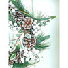 White Berries Artificial Christmas Wreath | 16 Inches