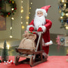 Standing Sledge Santa | 20 Inches