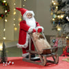 Standing Sledge Santa | 20 Inches