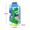 Blue Dino Big Size Clip On & Backpack Style Waterproof Swimming Bag