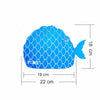 Scales Blue Fishy Silicone Swim Cap | 5yrs - 15yrs