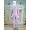 Mauve Round Neck Upper & Lower Body Thermal Winter Warmers