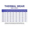 Mustard Round Neck Upper & Lower Body Thermal Winter Warmers