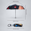 3 Fold Black Puppy Star, Auto Open & Close,Rain & Sun Dual Umbrella for Teens & Adults