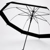 Black Big Border Transparent Umbrella for Teens & Adults