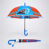 Racing Bike Print Umbrella for Kids,5yrs -10yrs