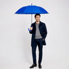 Navy Blue Solid Black border Umbrella for Adults & Teens