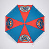 Vintage Motorcycle Print Umbrella for Kids,5yrs -10yrs