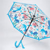 Sea Octopus Theme Transparent Umbrella for Toddlers & Kids