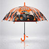 Off-Road Monster Truck Print Umbrella for Kids,5yrs - 10yrs