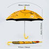 Wheel style Quack Ducky Wheel style printed UPF 50+ Kids-Umbrella -5-10Y