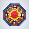 Race Car Print Umbrella for Kids,5yrs-10yrs