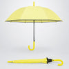 Yellow Solid Black border Umbrella for Adults & Teens