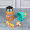 Orange 3D Foxy Toy Lid Stainless Steel Water Bottle | 500ml