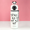 White 3D Panda Stainless Steel Water Bottle | 550ml