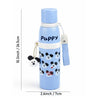 Blue Puppy Stripes Cap Series, Stainless Steel Kids Water Bottle | 520ml