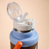 Brown 3Stripes Lid Series, Stainless Steel Kids Water Bottle | 500ml
