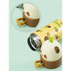 Brown Panda Head Stainless Steel Thermos Water Bottle | 350 ml