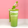 Green Ombre Shaded Stainless Steel Tumbler Water Bottle | 550ml