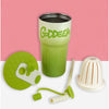 Green Ombre Shaded Stainless Steel Tumbler Water Bottle | 550ml