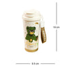 Shiny Green Ted Stainless Steel Premium Insulated Detox Infuser Bottle With Tea & Fruit Infuser Attachment | 520ml