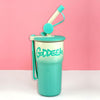 Mint Ombre Shaded Stainless Steel Tumbler Water Bottle | 550ml