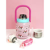 Party Hat Puppy Pink Stainless Steel Premium Insulated Water Bottle | 800 ml