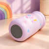 Pink Puppy Design, Stainless Steel Dual Lid Water Bottle for Kids, 500ml